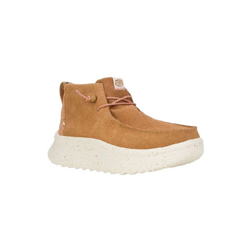 HEY DUDE WENDY PEAK HI SUEDE 41951 ΠΑΠΟΥΤΣΙ ΓΥΝΑΙΚΕΙΟ CHESTNUT