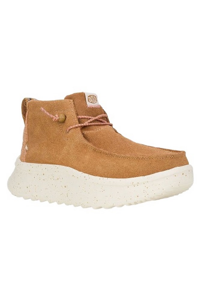 HEY DUDE WENDY PEAK HI SUEDE 41951 ΠΑΠΟΥΤΣΙ ΓΥΝΑΙΚΕΙΟ CHESTNUT