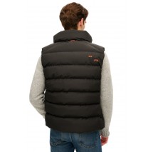 SUPERDRY D2 SDCD SPORTS PUFFER GILET ΓΙΛΕΚΟ  ΜΠΟΥΦΑΝ ΑΝΔΡΙΚΟ BLACK