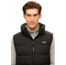 SUPERDRY D2 SDCD SPORTS PUFFER GILET ΓΙΛΕΚΟ  ΜΠΟΥΦΑΝ ΑΝΔΡΙΚΟ BLACK