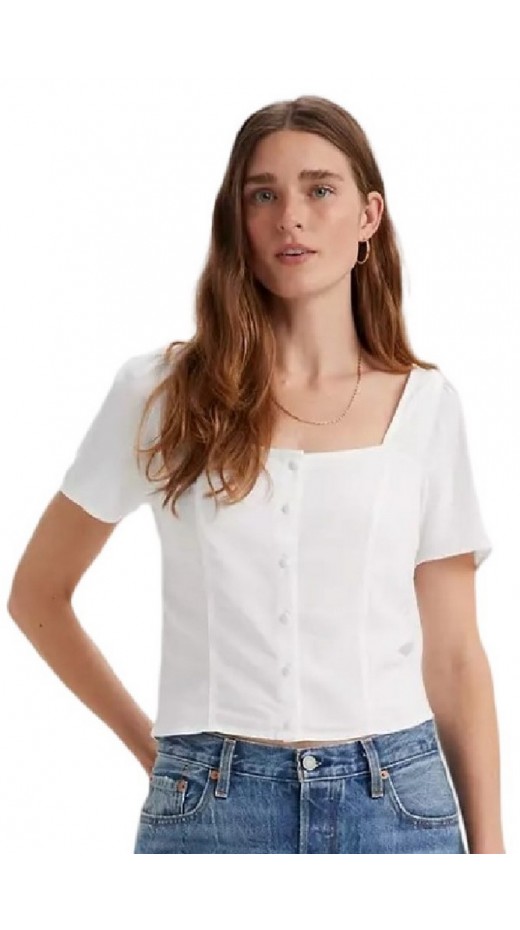 LEVIS PASCALE BLOUSE ΜΠΛΟΥΖΑ ΓΥΝΑΙΚΕΙΑ WHITE