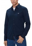 TOMMY JEANS ENTRY SLIM POPLIN SHIRT ΠΟΥΚΑΜΙΣΟ ΑΝΔΡΙΚΟ DARK NAVY