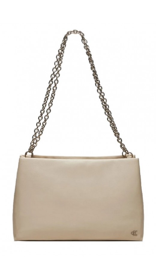 CALVIN KLEIN MICRO MONO TOTE PU ΤΣΑΝΤΑ ΓΥΝΑΙΚΕΙΑ EGGSHELL