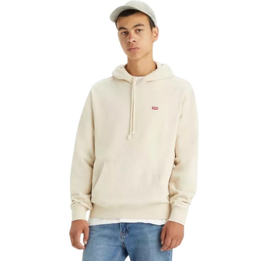 LEVIS THE ORIGINAL HM HOODIE 345810039 ΜΠΛΟΥΖΑ ΦΟΥΤΕΡ ΑΝΔΡΙΚΗ OFF WHITE