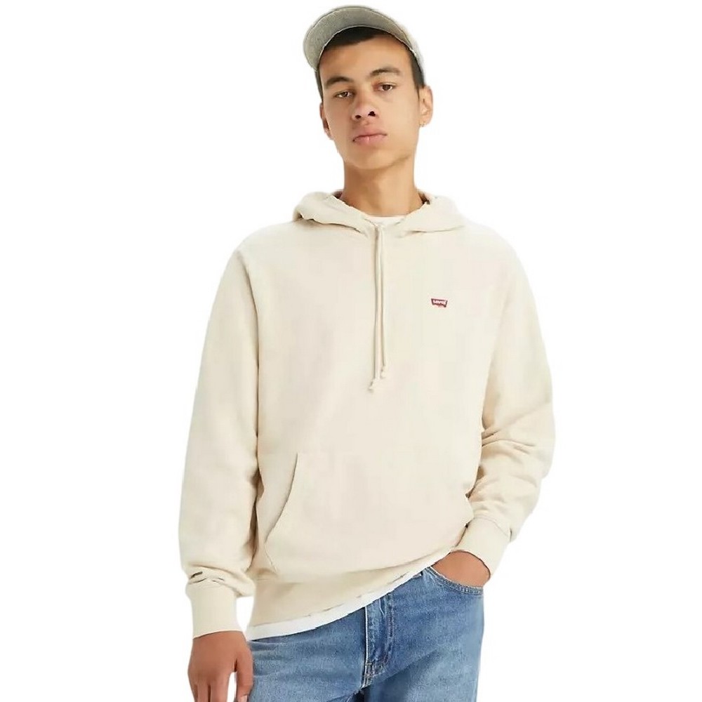 LEVIS THE ORIGINAL HM HOODIE 345810039 ΜΠΛΟΥΖΑ ΦΟΥΤΕΡ ΑΝΔΡΙΚΗ OFF WHITE