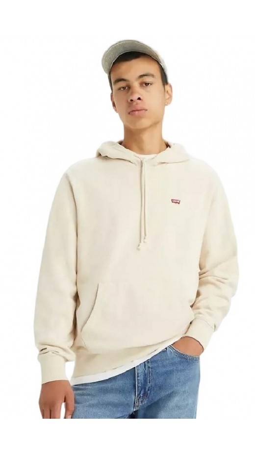 LEVIS THE ORIGINAL HM HOODIE 345810039 ΜΠΛΟΥΖΑ ΦΟΥΤΕΡ ΑΝΔΡΙΚΗ OFF WHITE