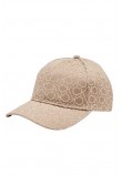 CALVIN KLEIN MONOGRAM JACQUARD CAP ΚΑΠΕΛΟ ΓΥΝΑΙΚΕΙΟ BEIGE