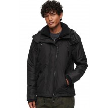 SUPERDRY D5 SDCD MOUNTAIN WINDCHEATER ΜΠΟΥΦΑΝ ΑΝΔΡΙΚΟ BLACK