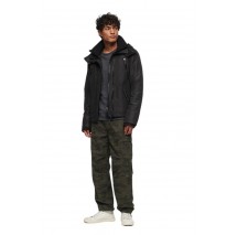 SUPERDRY D5 SDCD MOUNTAIN WINDCHEATER ΜΠΟΥΦΑΝ ΑΝΔΡΙΚΟ BLACK