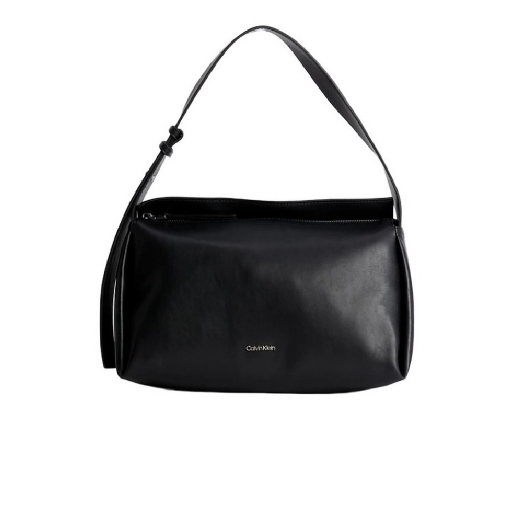 CALVIN KLEIN JEANS ELEVATED SOFT SHOULDER BAG SM ΤΣΑΝΤΑ ΓΥΝΑΙΚΕΙΑ BLACK