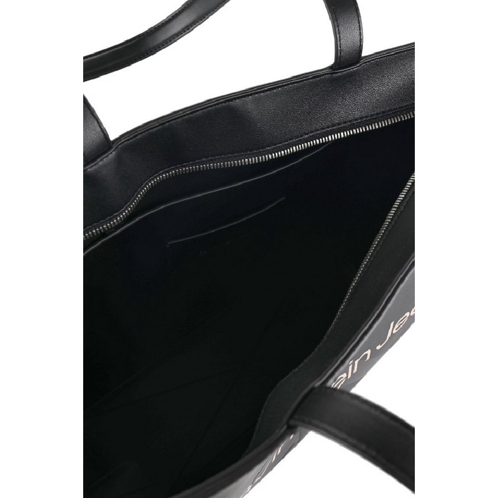 CALVIN KLEIN JEANS SHOPPER ΤΣΑΝΤΑ ΓΥΝΑΙΚΕΙΑ BLACK