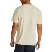 TOMMY JEANS REG GOLD LINEAR LOGO TEE T-SHIRT ΜΠΛΟΥΖΑ ΑΝΔΡΙΚΗ OFF WHITE