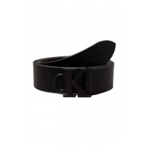 CALVIN KLEIN JEANS RO MONO REV/ADJ LTHR BELT 35MM ΖΩΝΗ ΑΝΔΡΙΚΗ BLACK