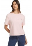 GUESS JEANS CN BOXY MINI T-SHIRT ΜΠΛΟΥΖΑ ΓΥΝΑΙΚΕΙΑ PINK