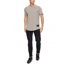 CALVIN KLEIN JEANS BADGE ROUND T-SHIRT ΑΝΔΡΙΚΟ SLATE GREY