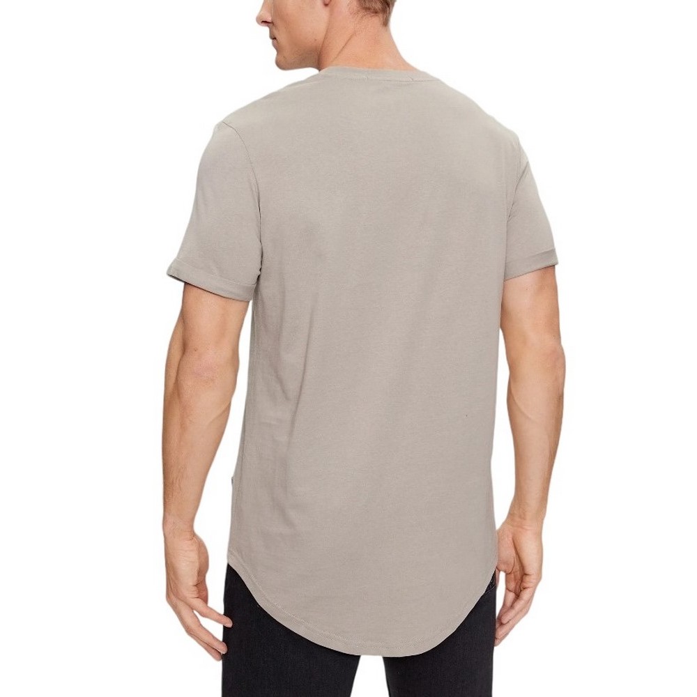 CALVIN KLEIN JEANS BADGE ROUND T-SHIRT ΑΝΔΡΙΚΟ SLATE GREY