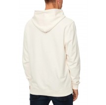 TOMMY JEANS REG FLAG CREST HOOD ΜΠΛΟΥΖΑ ΦΟΥΤΕΡ ΑΝΔΡΙΚΗ OFF WHITE