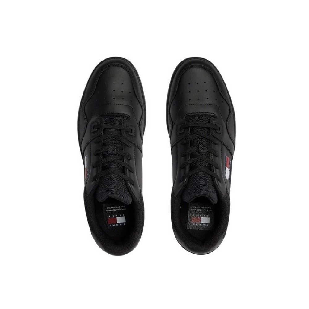 TOMMY HILFIGER TJM RETRO BASKET ESS ΠΑΠΟΥΤΣΙ ΑΝΔΡΙΚΟ BLACK