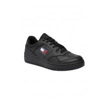 TOMMY HILFIGER TJM RETRO BASKET ESS ΠΑΠΟΥΤΣΙ ΑΝΔΡΙΚΟ BLACK