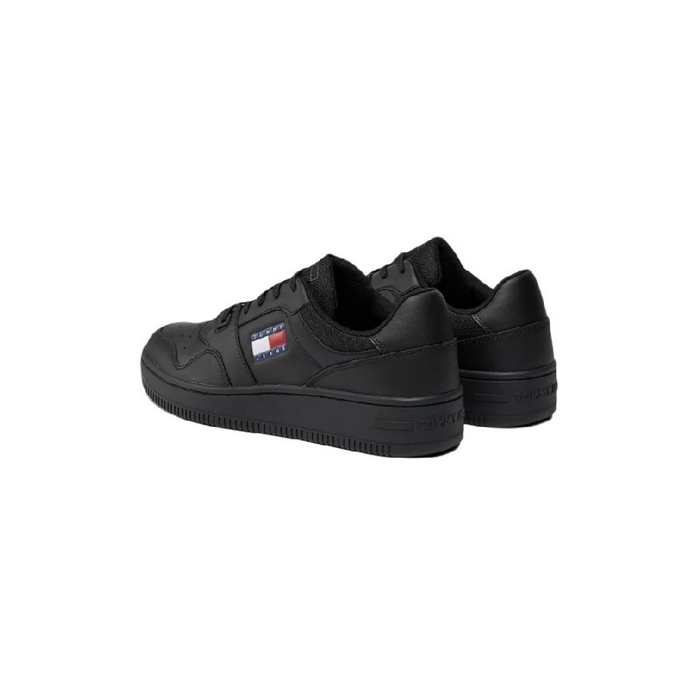 TOMMY HILFIGER TJM RETRO BASKET ESS ΠΑΠΟΥΤΣΙ ΑΝΔΡΙΚΟ BLACK