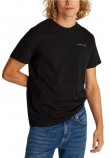 TOMMY JEANS SLIM LINEAR CHEST SS TEE EXT T-SHIRT ΜΠΛΟΥΖΑ ΑΝΔΡΙΚΗ BLACK