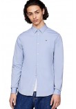 TOMMY HILFIGER TJM ORIGINAL STRETCH SHIRT ΠΟΥΚΑΜΙΣΟ ΑΝΔΡΙΚΟ CIEL