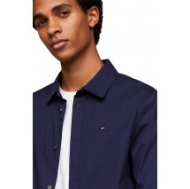 TOMMY HILFIGER TJM ORIGINAL STRETCH SHIRT ΠΟΥΚΑΜΙΣΟ ΑΝΔΡΙΚΟ NAVY