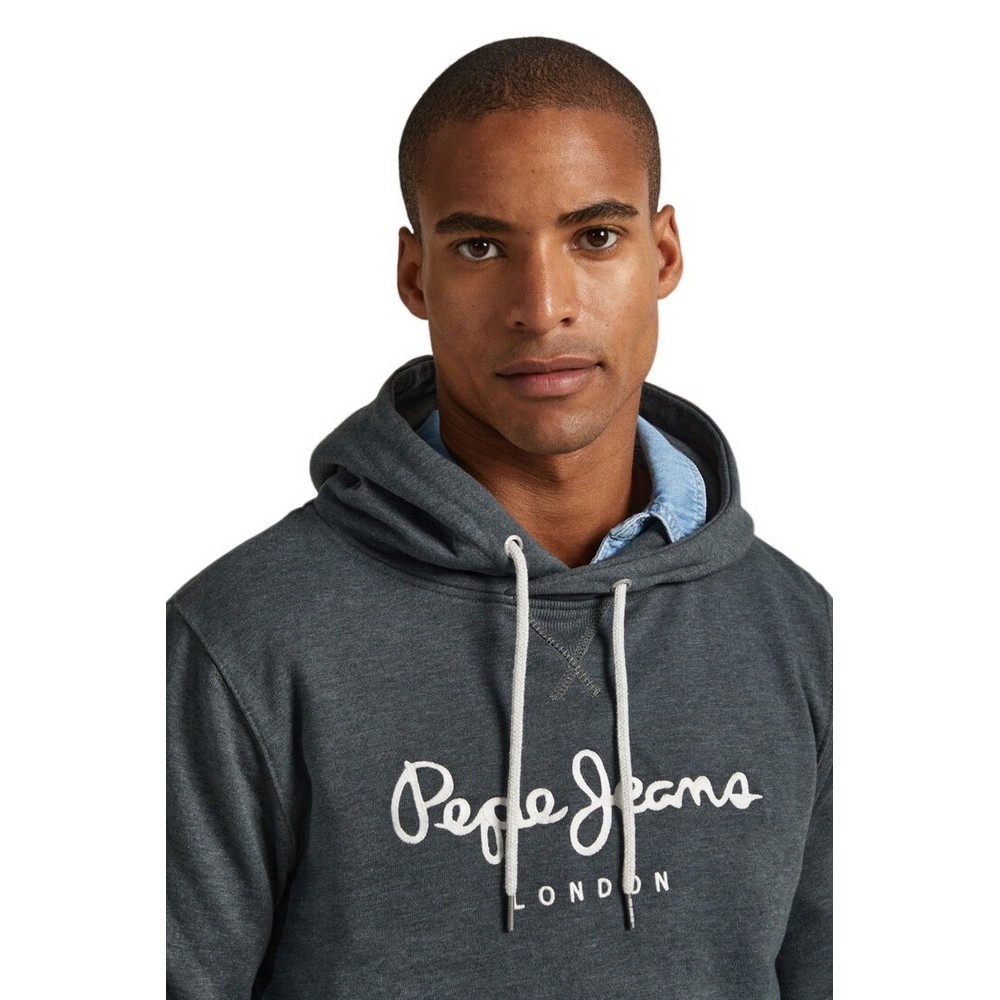 PEPE JEANS E2 DROP 2A NOUVEL HOODIE ΜΠΛΟΥΖΑ ΦΟΥΤΕΡ ΑΝΔΡΙΚΗ GREEN