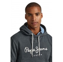 PEPE JEANS E2 DROP 2A NOUVEL HOODIE ΜΠΛΟΥΖΑ ΦΟΥΤΕΡ ΑΝΔΡΙΚΗ GREEN