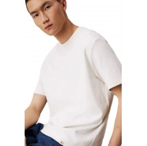 CALVIN KLEIN JEANS INTERLOCK TEE T-SHIRT ΜΠΛΟΥΖΑ ΑΝΔΡΙΚΗ IVORY