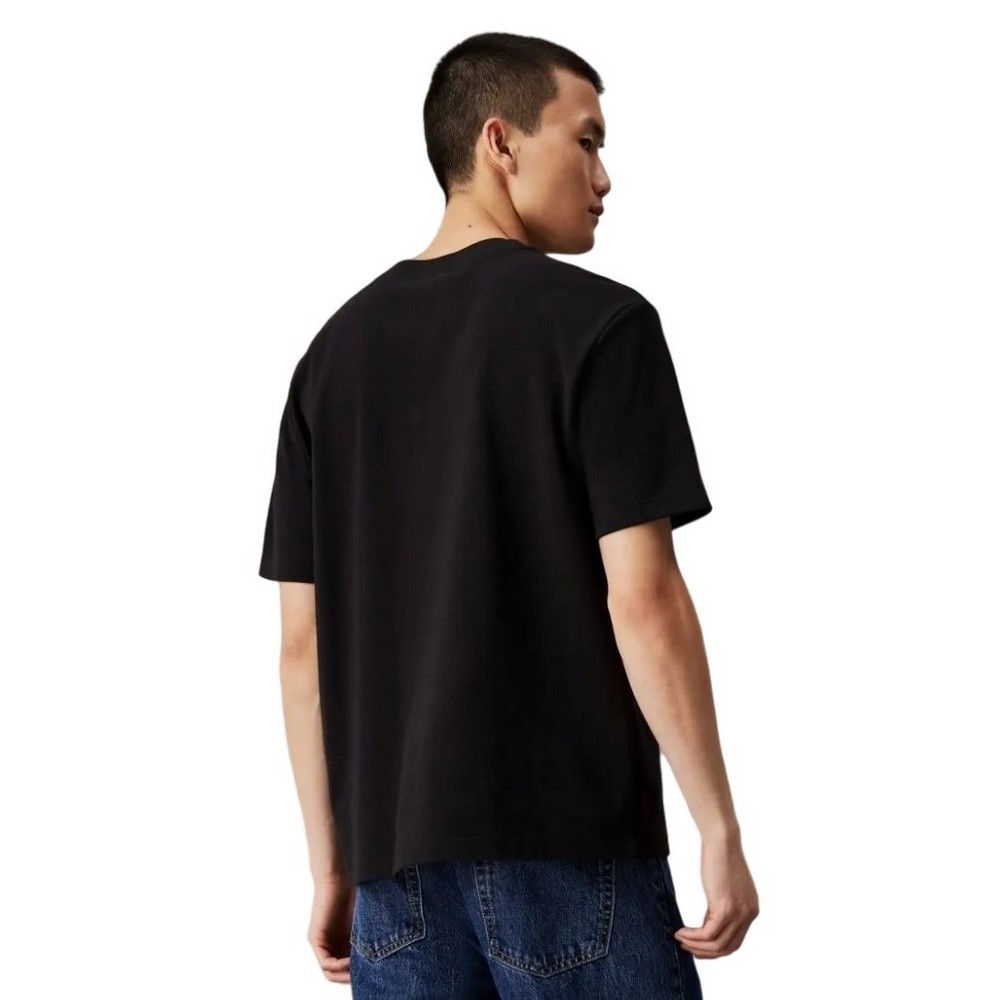 CALVIN KLEIN JEANS INTERLOCK TEE T-SHIRT ΜΠΛΟΥΖΑ ΑΝΔΡΙΚΗ BLACK