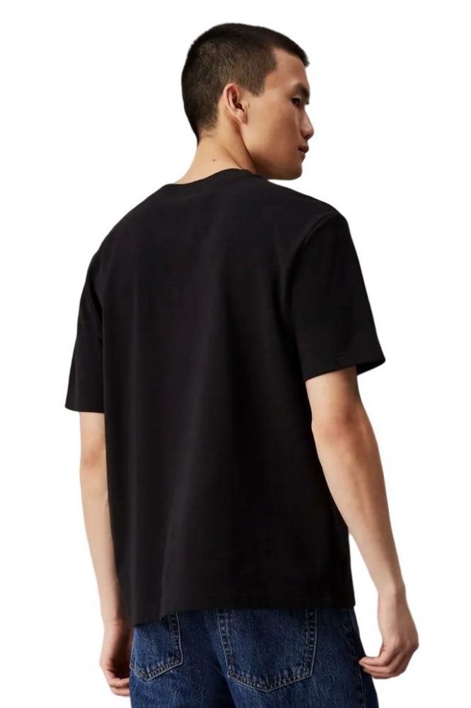 CALVIN KLEIN JEANS INTERLOCK TEE T-SHIRT ΜΠΛΟΥΖΑ ΑΝΔΡΙΚΗ BLACK