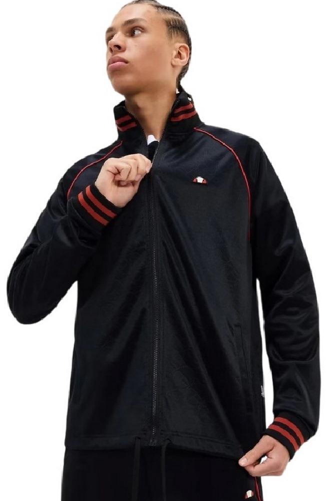 ELLESSE SARTORIA BADGE COLOURS CASARINO TRACK TOP ΖΑΚΕΤΑ ΑΝΔΡΙΚΗ BLACK