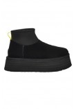 UGG CLASSIC MINI DIPPER ΜΠΟΤΑΚΙ ΓΥΝΑΙΚΕΙΟ BLACK