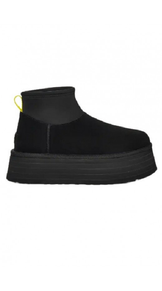 UGG CLASSIC MINI DIPPER ΜΠΟΤΑΚΙ ΓΥΝΑΙΚΕΙΟ BLACK