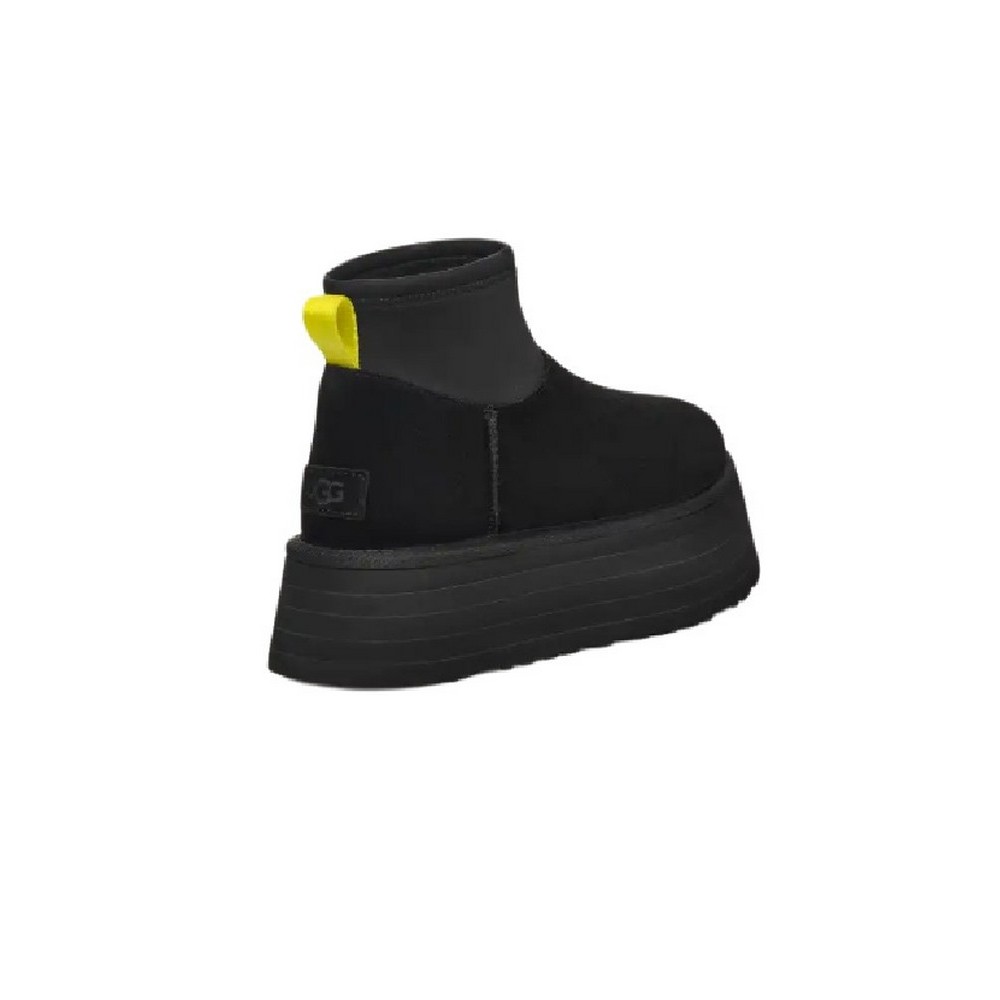 UGG CLASSIC MINI DIPPER ΜΠΟΤΑΚΙ ΓΥΝΑΙΚΕΙΟ BLACK