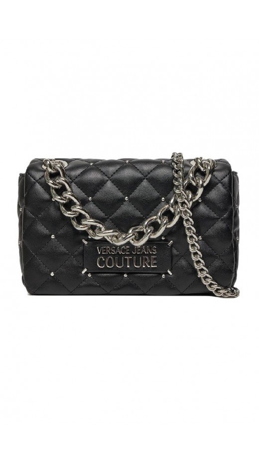 VERSACE JEANS COUTURE RANGE Q QUILTING 75VA4BQ5ZS823 ΤΣΑΝΤΑ ΓΥΝΑΙΚΕΙΑ BLACK