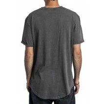 CALVIN KLEIN JEANS WASHED MONOLOGO BADGE T-SHIRT ΜΠΛΟΥΖΑ ΑΝΔΡΙΚΗ ENDLESS GREY