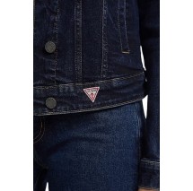 GUESS JEANS SLIM TRUCKER JACK ΤΖΙΝ ΜΠΟΥΦΑΝ ΓΥΝΑΙΚΕΙΟ BLUΕ DENIM