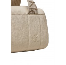 CALVIN KLEIN JEANS ULTRALIGHT SQ BARREL BAG ΤΣΑΝΤΑ ΓΥΝΑΙΚΕΙΑ EGGSHELL