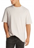 CALVIN KLEIN JEANS WASHED PUFF PRINT TEE T-SHIRT ΜΠΛΟΥΖΑ ΑΝΔΡΙΚΗ BEIGE