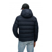 SUPERDRY SDCD HOODED SPORTS PUFFER JACKET ΜΠΟΥΦΑΝ ΑΝΔΡΙΚΟ NAVY