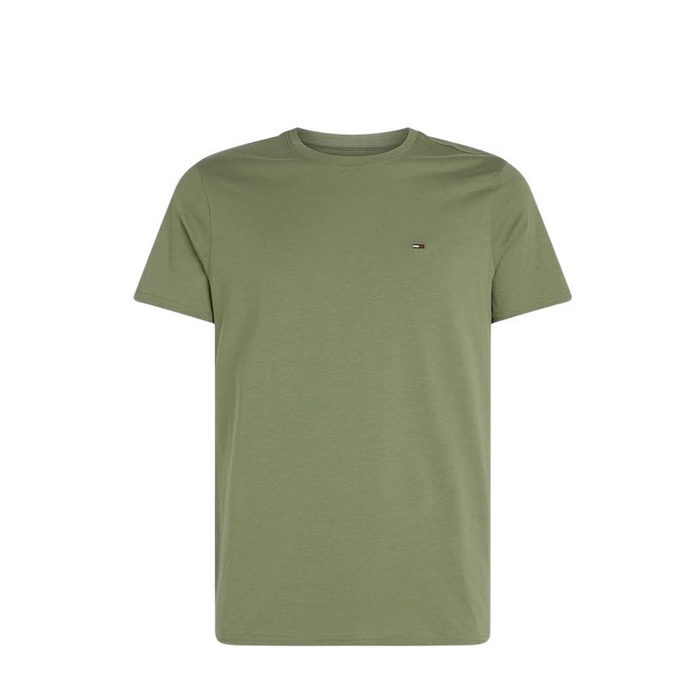 TOMMY JEANS XSLIM JERSEY TEE T-SHIRT ΜΠΛΟΥΖΑ ΑΝΔΡΙΚΗ GREEN