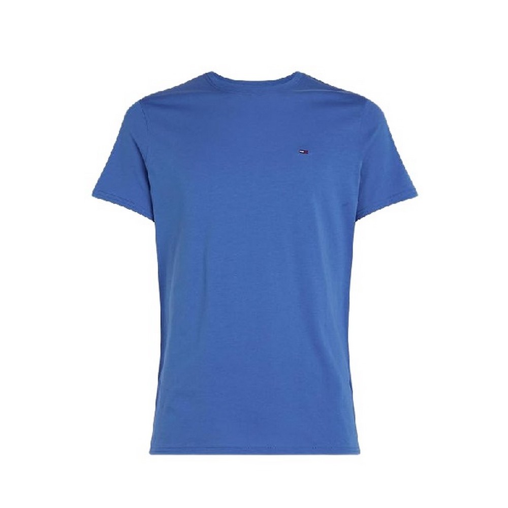 TOMMY JEANS XSLIM JERSEY TEE T-SHIRT ΜΠΛΟΥΖΑ ΑΝΔΡΙΚΗ BLUE