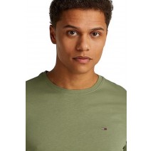 TOMMY JEANS XSLIM JERSEY TEE T-SHIRT ΜΠΛΟΥΖΑ ΑΝΔΡΙΚΗ GREEN