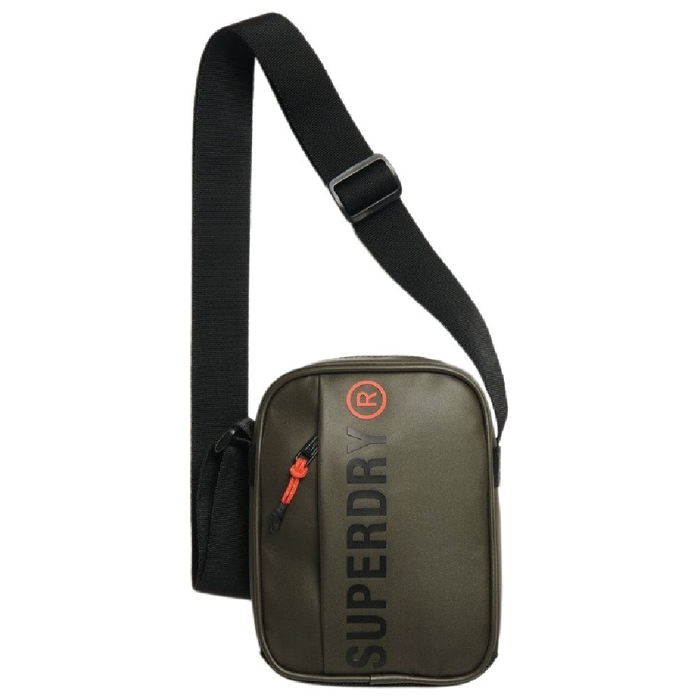 SUPERDRY D1 SDNA TARP CROSS BODY BAG ΤΣΑΝΤΑ ΑΝΔΡΙΚΗ OLIVE