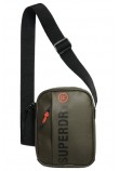 SUPERDRY D1 SDNA TARP CROSS BODY BAG ΤΣΑΝΤΑ ΑΝΔΡΙΚΗ OLIVE