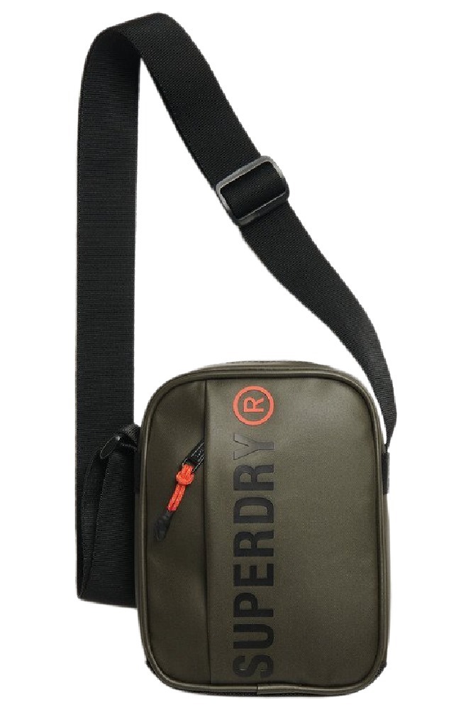 SUPERDRY D1 SDNA TARP CROSS BODY BAG ΤΣΑΝΤΑ ΑΝΔΡΙΚΗ OLIVE