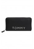 TOMMY JEANS CITY BOLD LARGE ZA ΓΥΝΑΙΚΕΙΟ ΠΟΡΤΟΦΟΛΙ BLACK