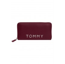 TOMMY JEANS CITY BOLD LARGE ZA ΓΥΝΑΙΚΕΙΟ ΠΟΡΤΟΦΟΛΙ BORDEAUX